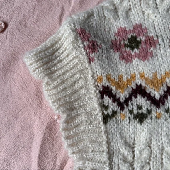 Mango Multicolor Patterned Cowl Neck Sweater - Picture 3 of 6